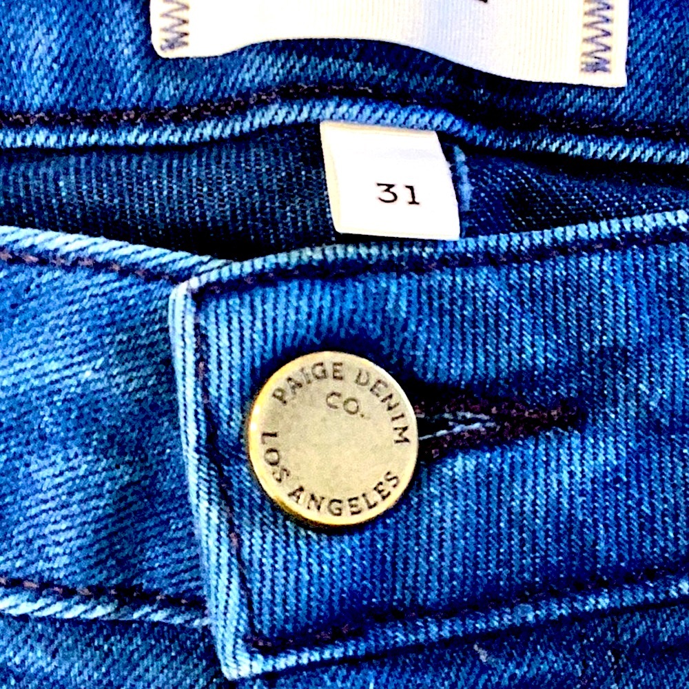 PAIGE VERDUGO ULTRA SKINNY JEANS. MEDIUM WASH. SIZE 31 - Picture 10 of 12